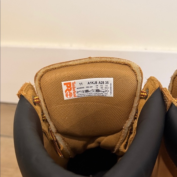 Timberland PRO Tan Leather Boots - Picture 6 of 7